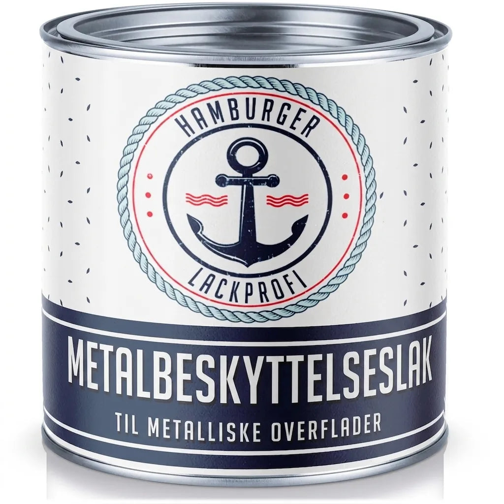 Hamburger Lack-Profi Metallschutzlack in Braungrau RAL 7013 mit Lackierset (X300) & Verdünnung (1 L) - 30% Sparangebot