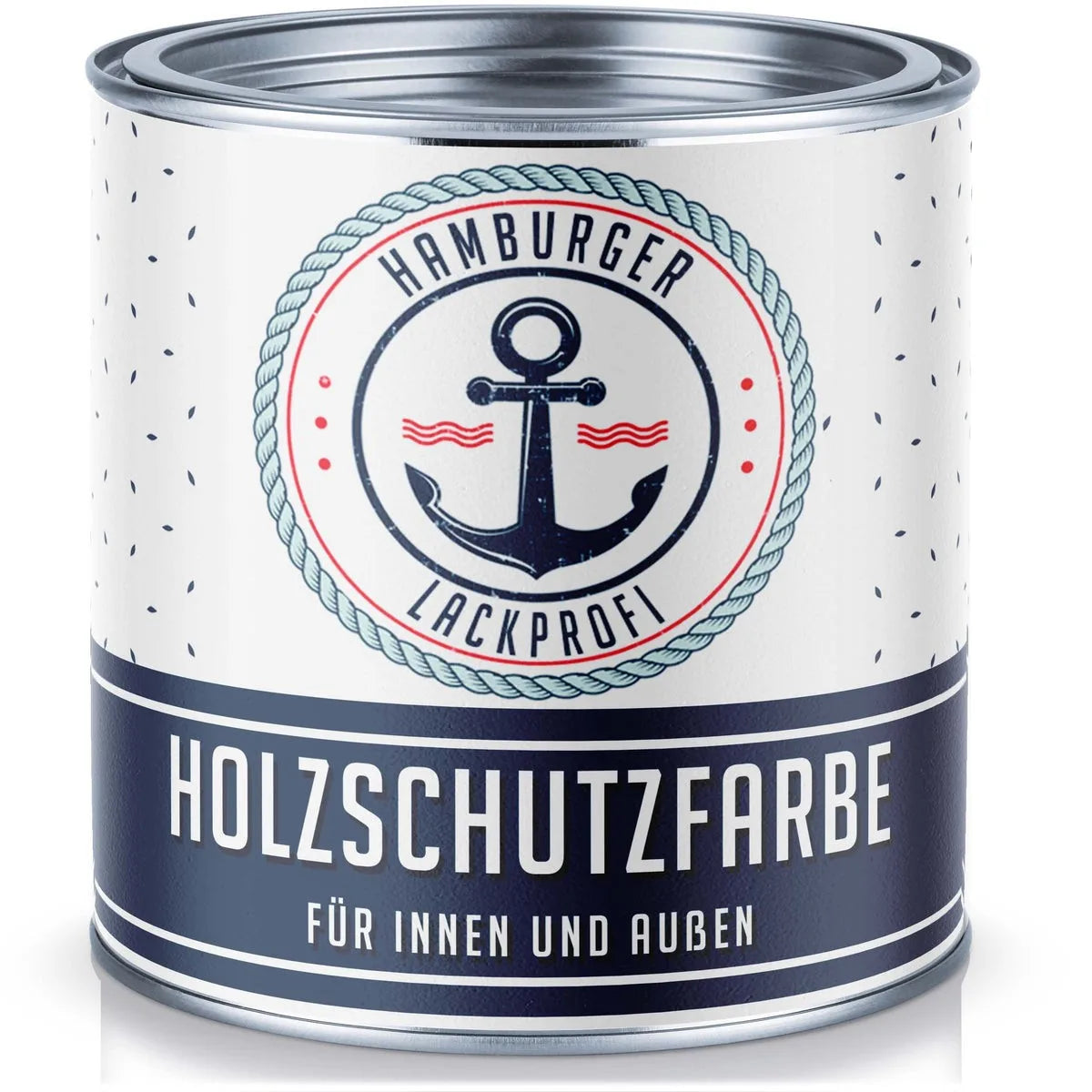 PU Holzschutzfarbe RAL 5014 Taubenblau - Wetterschutzfarbe - Hamburger Lack-Profi