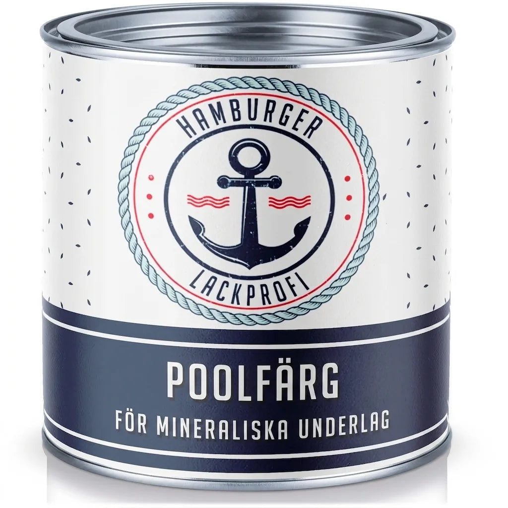 Hamburger Lack-Profi Schwimmbeckenfarbe Taubenblau RAL 5014 - hochdeckende Poolfarbe