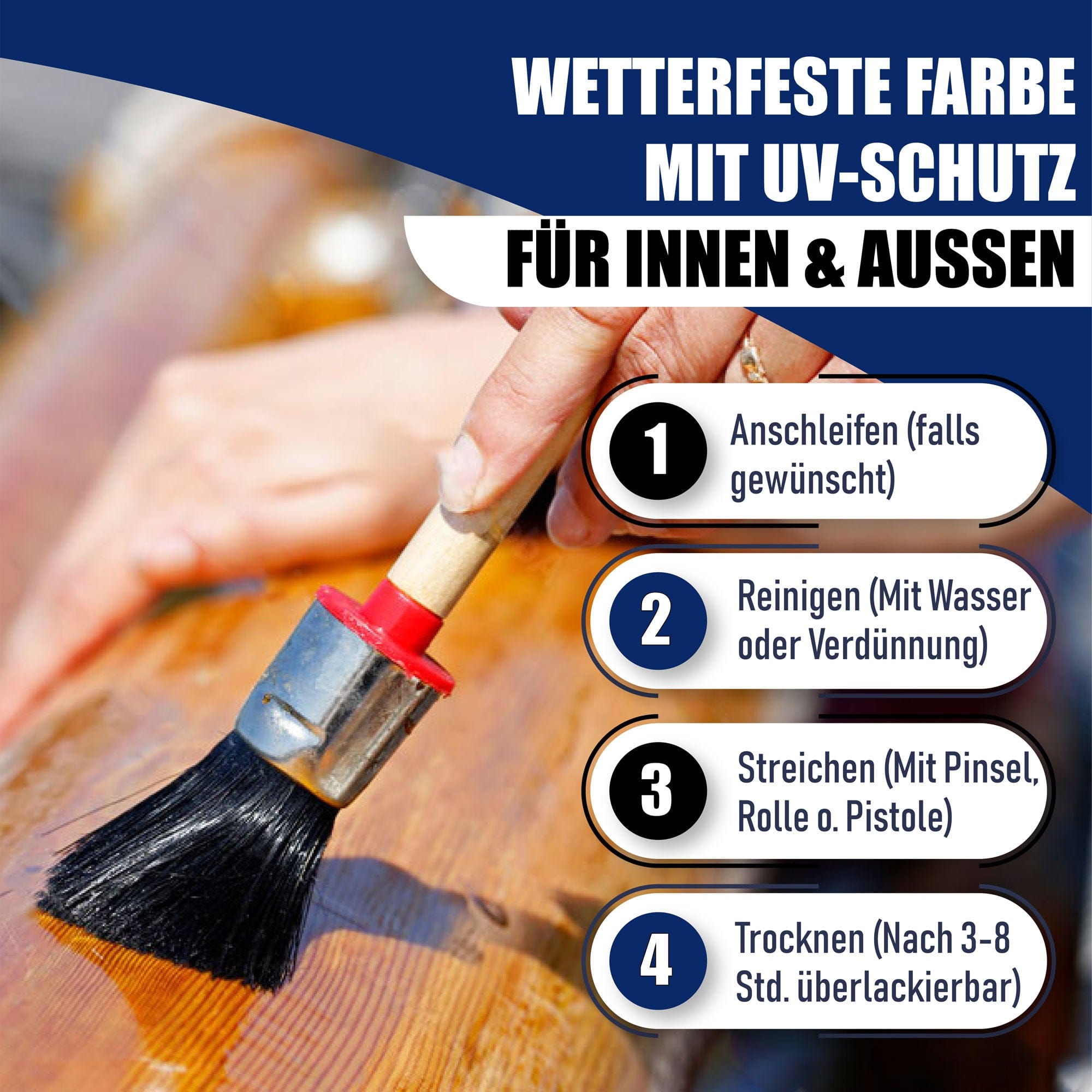 Hamburger Lack-Profi Lacke & Beschichtungen Hamburger Lack-Profi Bootslack Lehmbraun RAL 8003