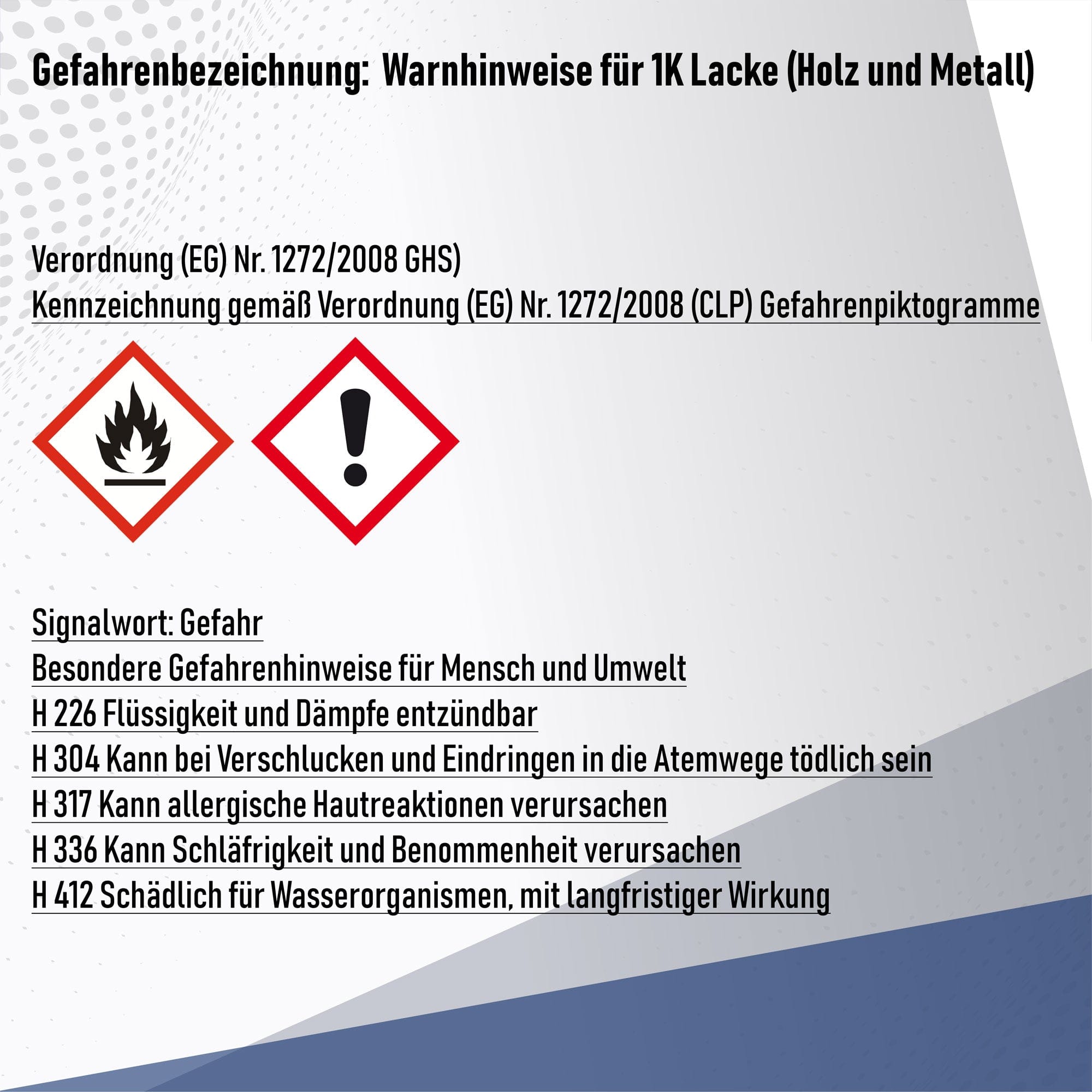 Hamburger Lack-Profi Möbelfarbe ohne Schleifen RAL 7021 Schwarzgrau - Möbellack Hamburger Lack-Profi