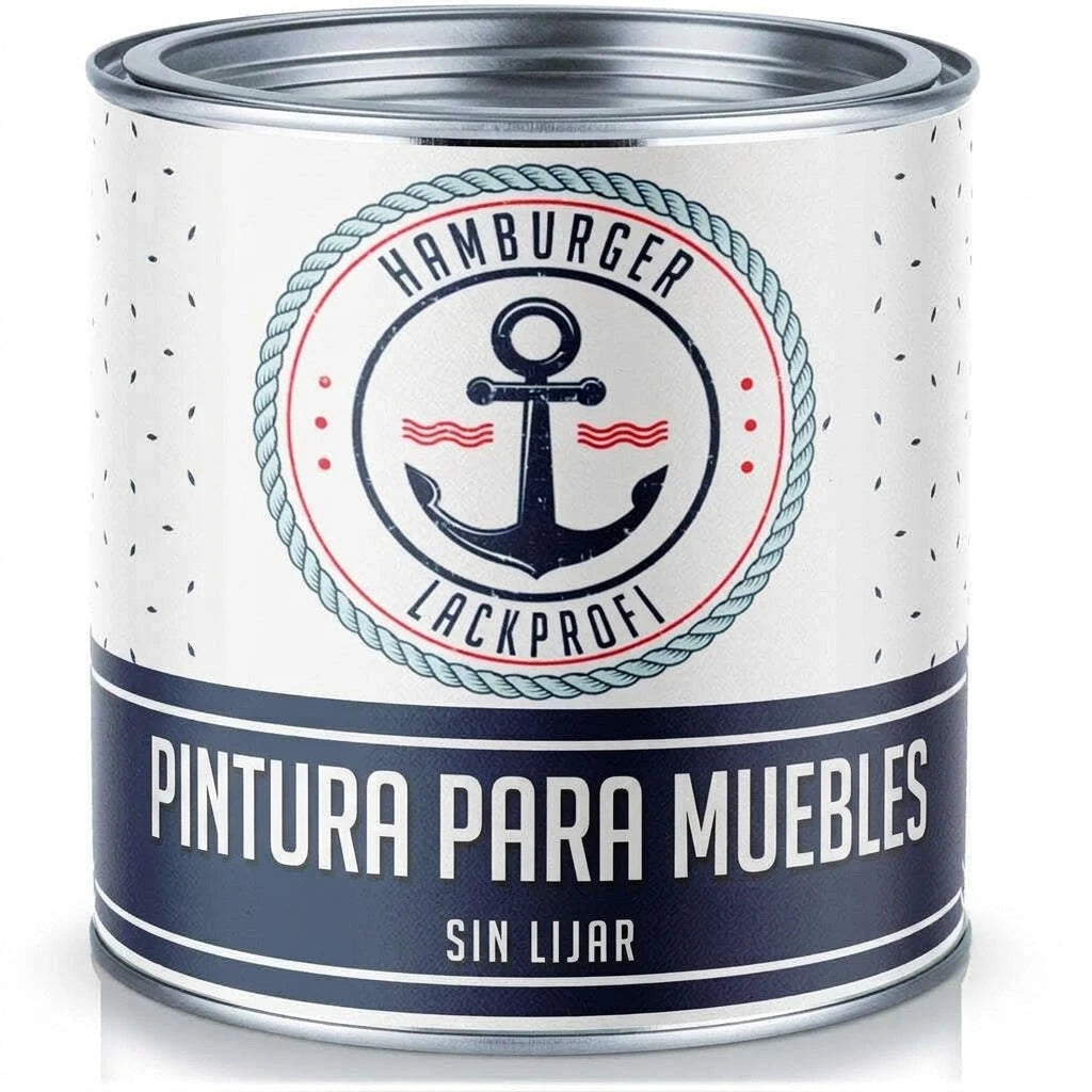 Möbelfarbe ohne Schleifen RAL 8012 Rotbraun - Möbellack - Hamburger Lack-Profi