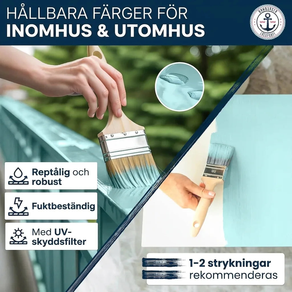 Möbelfarbe ohne Schleifen RAL 5010 Enzianblau - Möbellack Hamburger Lack-Profi - Hamburger Lack-Profi