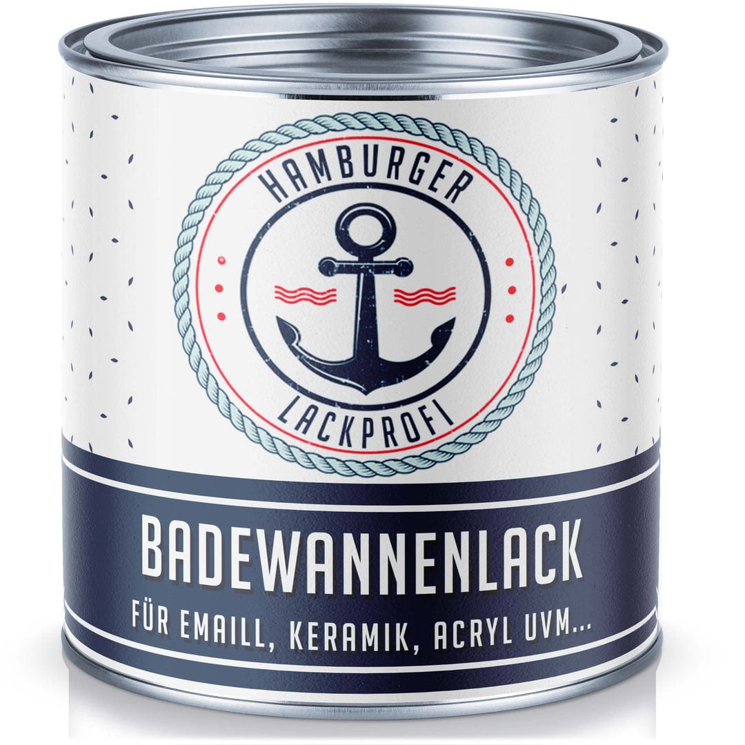 Hamburger Lack-Profi Badewannenlack Hamburger Lack-Profi 2K Badewannenlack Papyrusweiß RAL 9018 - Glänzend / Seidenmatt / Matt
