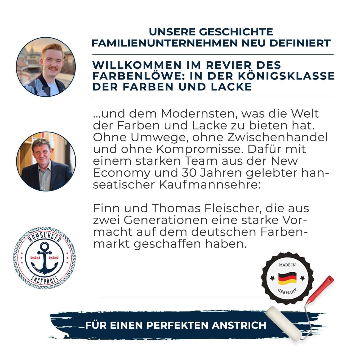 Hamburger Lack-Profi Lacke & Beschichtungen Hamburger Lack-Profi Holzschutzfarbe - hochdeckend & atmungsaktiv Wetterschutzfarbe