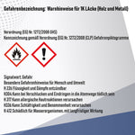 Hamburger Lack-Profi Buntlack in Signalweiß RAL 9003 mit Lackierset (X300) & Verdünnung (1 L) - 30% Sparangebot