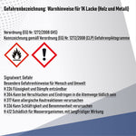 PU Holzschutzfarbe RAL 9003 Signalweiß - Wetterschutzfarbe