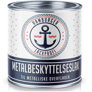 Metalbeskyttelseslak i Ren orange RAL 2004 med malersæt (X300) - Hamburger Lack-Profi