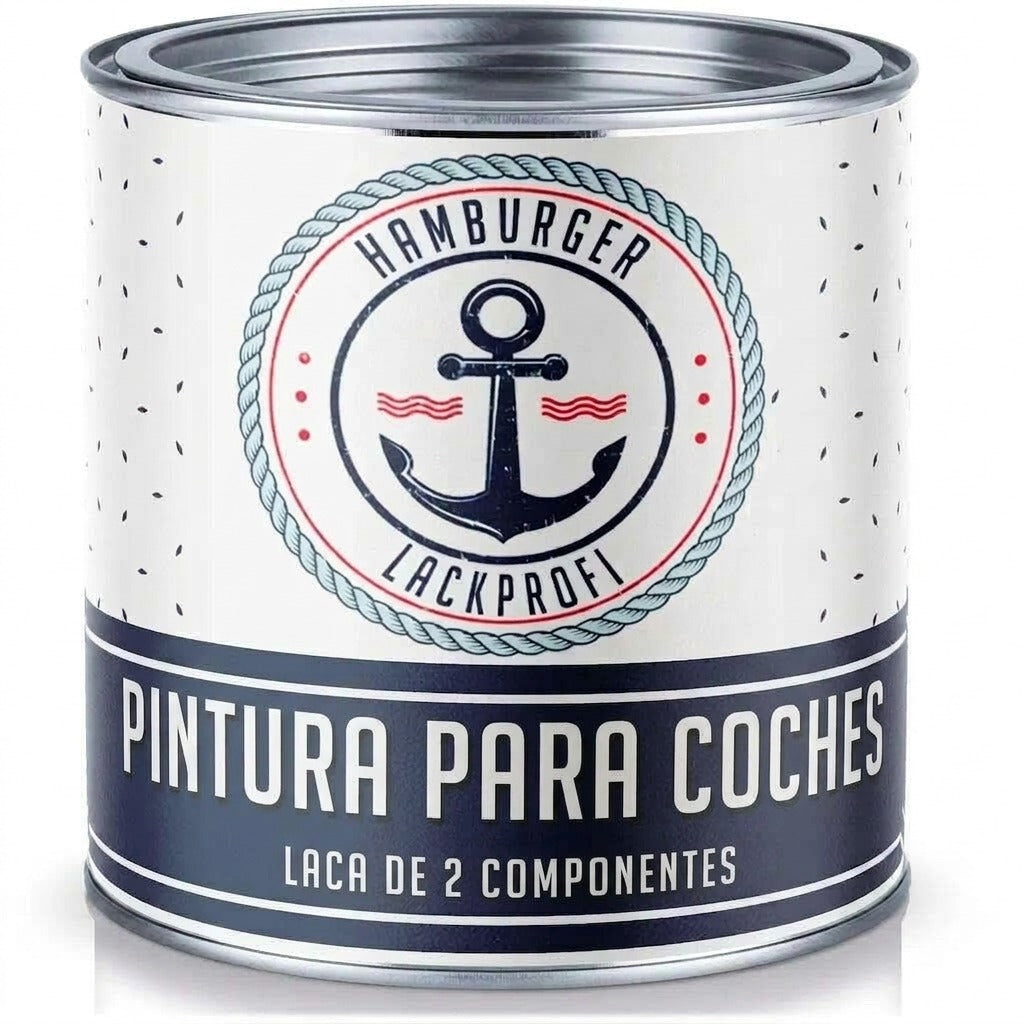 Vernice Bicomponente per Carrozzeria Giallo zafferano RAL 1017 - Alta Coprenza & Protezione Antiruggine - Hamburger Lack-Profi
