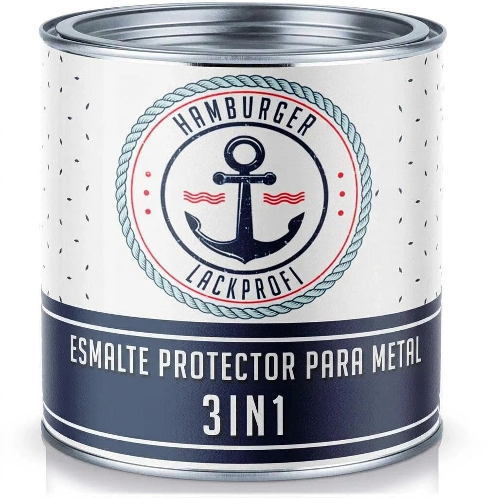 Hamburger Lack-Profi 3 in 1 Olivgrau RAL 7002 - Rostschutz - Hamburger Lack-Profi