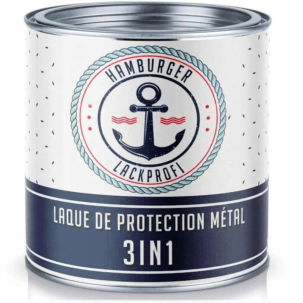 Hamburger Lack-Profi 3 in 1 Feuerrot RAL 3000 - Rostschutz - Hamburger Lack-Profi