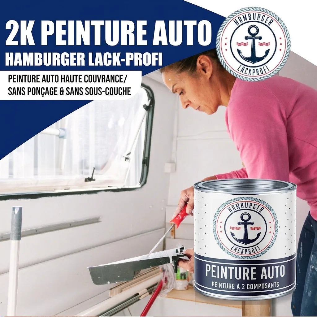 Hamburger Lack-Profi 2K Autolack Achatgrau RAL 7038 - hochdeckend & rostschützend