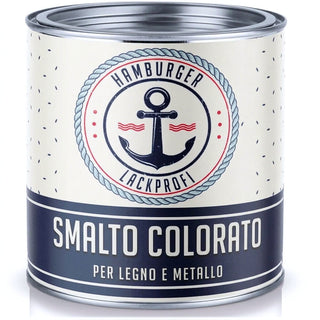 Smalto Colorato Grigio platino RAL 7036 - Smalto Sintetico Resistente Hamburger Lack-Profi