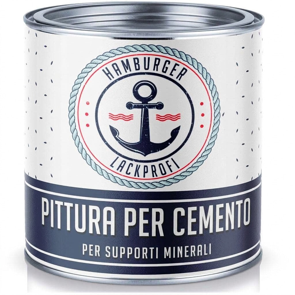 Hamburger Lack-Profi Betonfarbe Granitgrau RAL 7026 - hochdeckende Fassadenfarbe - Hamburger Lack-Profi