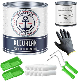 Kleurlak met schildersset (X300) - Hamburger Lack-Profi