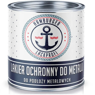 Lakier ochronny do metalu Żółty siarkowy RAL 1016 z zestawem malarskim (X300) - Hamburger Lack-Profi