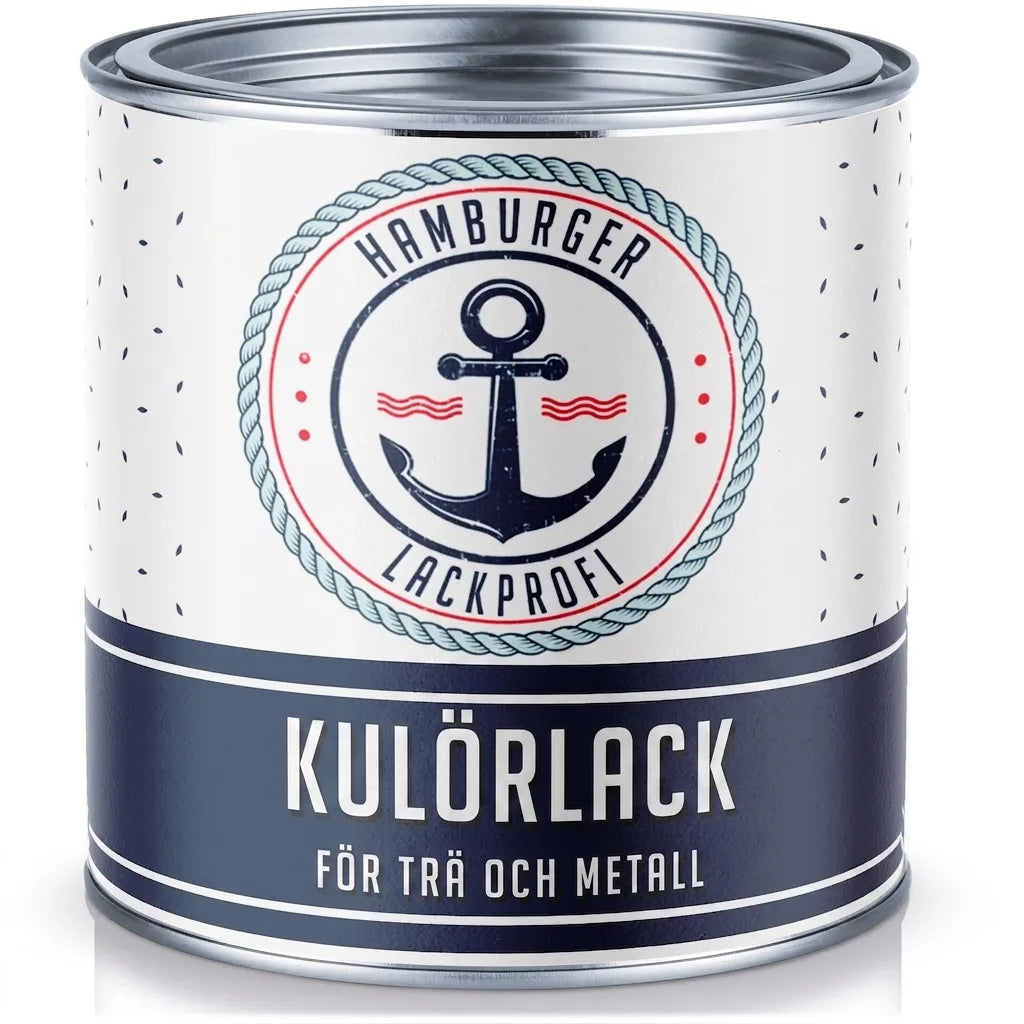 Hamburger Lack-Profi Buntlack Ockerbraun RAL 8001 - Robuster Kunstharzlack