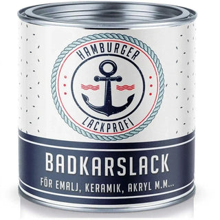 2K Emaljlack Badkar Silvergrå RAL 7001 - Blank / Halvmatt / Matt - Hamburger Lack-Profi