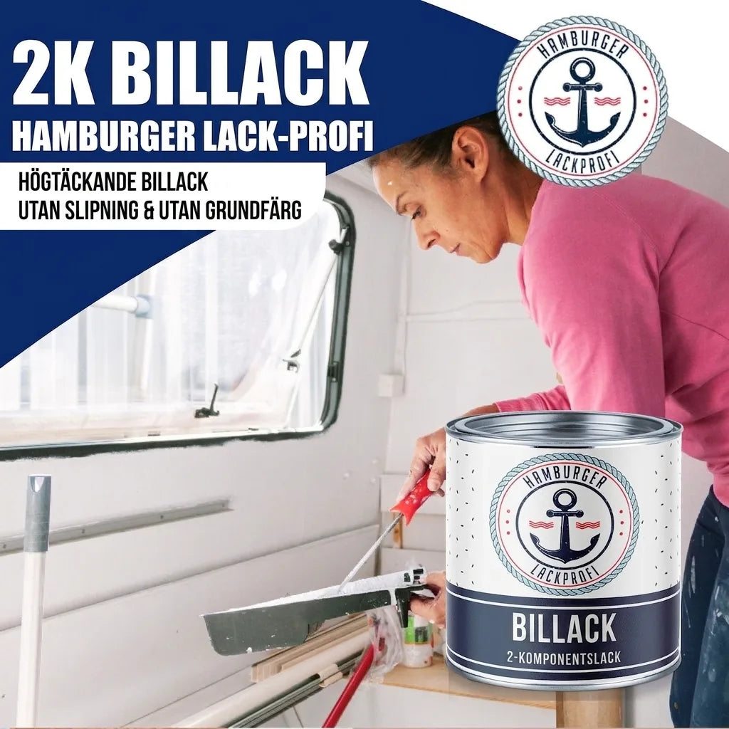 Peinture voiture 2K Jaune zinc RAL 1018 - Haute couvrance & anti-rouille - Hamburger Lack-Profi