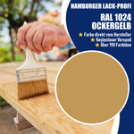 Hamburger Lack-Profi Lacke & Beschichtungen Hamburger Lack-Profi Bootslack Ockergelb RAL 1024