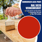 Hamburger Lack-Profi Lacke & Beschichtungen Hamburger Lack-Profi Bootslack Verkehrsrot RAL 3020