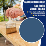 Hamburger Lack-Profi Lacke & Beschichtungen Hamburger Lack-Profi Bootslack Violettblau RAL 5000