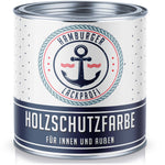 Hamburger Lack-Profi Lacke & Beschichtungen PU Holzschutzfarbe RAL 7030 Steingrau - Wetterschutzfarbe
