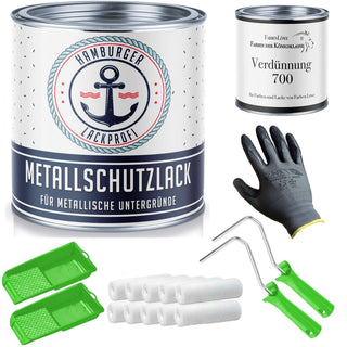 Laque de protection métal avec kit de peinture (X300) - Hamburger Lack-Profi