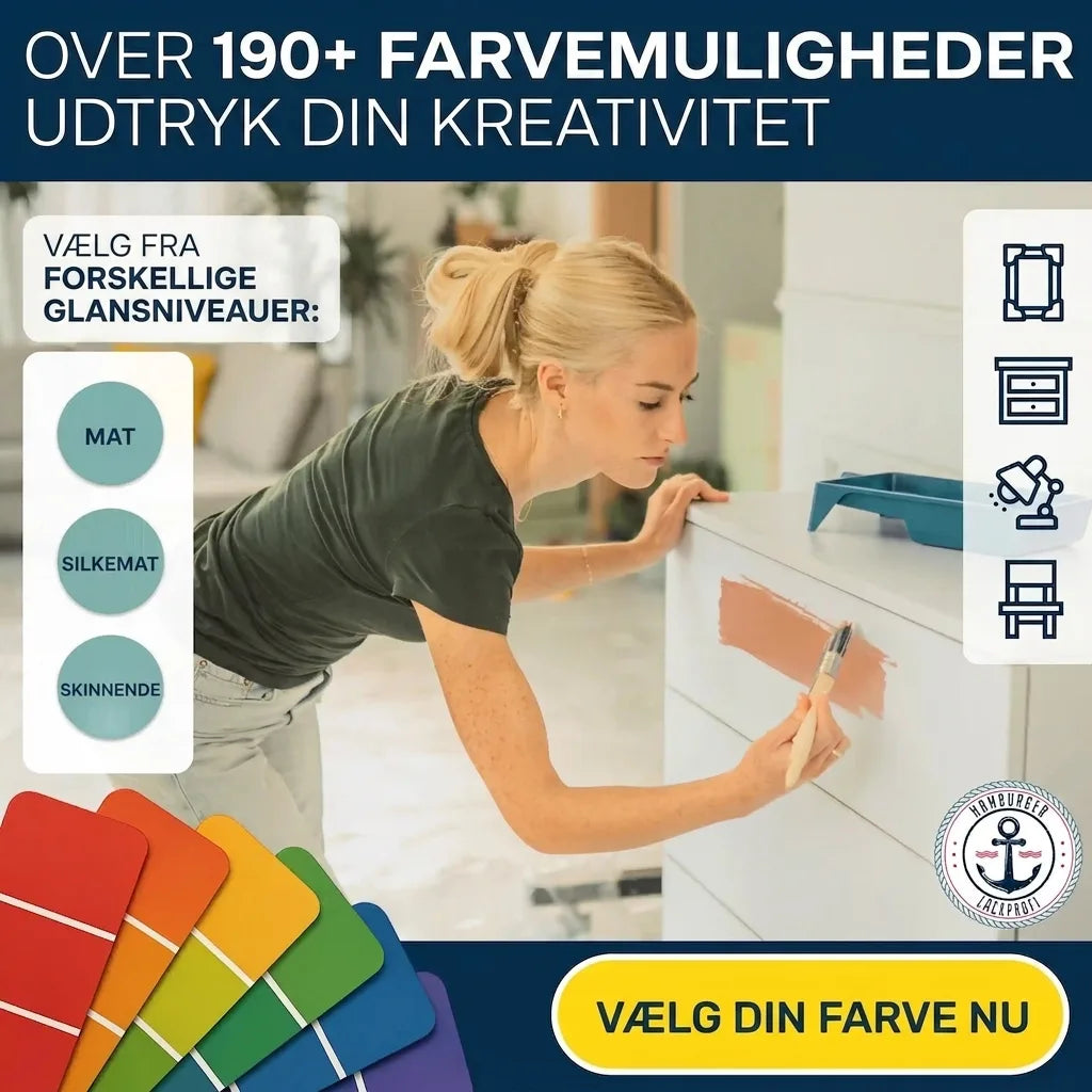 Möbelfarbe ohne Schleifen RAL 5010 Enzianblau - Möbellack Hamburger Lack-Profi - Hamburger Lack-Profi