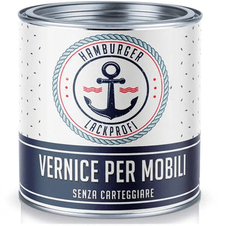 Vernice per mobili senza carteggiare RAL 9002 Bianco grigiastro - Vernice per legno Hamburger Lack-Profi
