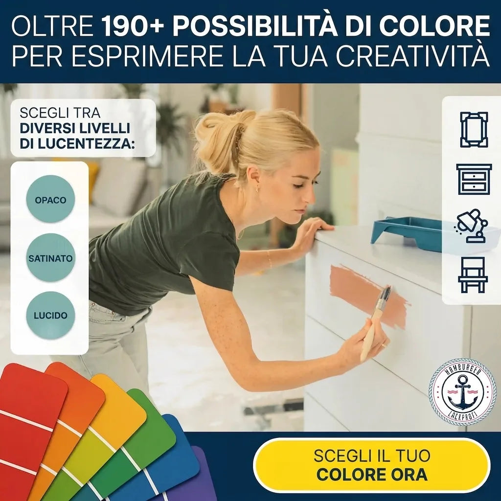 Möbelfarbe ohne Schleifen RAL 8014 Sepiabraun - Möbellack Hamburger Lack-Profi