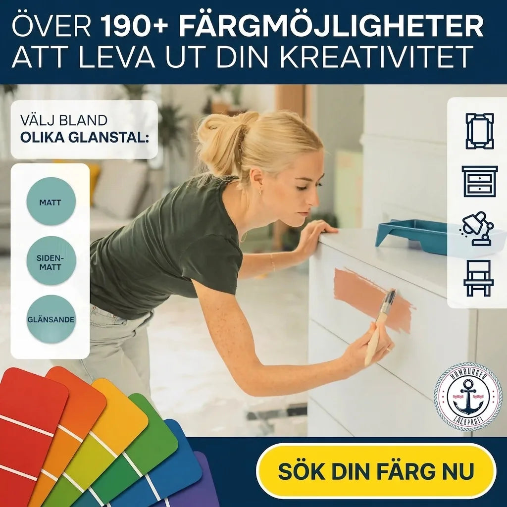 Möbelfarbe ohne Schleifen RAL 9016 Verkehrsweiß - Möbellack Hamburger Lack-Profi - Hamburger Lack-Profi