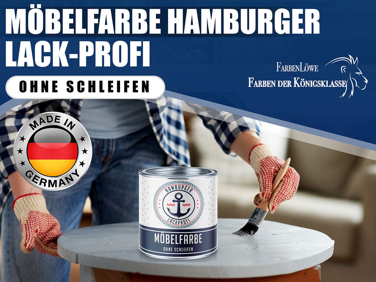 Metallschutzlack Matt Elfenbein RAL 1014 – 1 Liter, UV-beständig & Schnell Trocknend