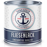 Hamburger Lack-Profi Hamburger Lack-Profi Fliesenlack Lichtblau RAL 5012 - hochdeckende Fliesenfarbe Blau