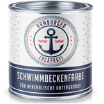 Hamburger Lack-Profi Lacke & Beschichtungen Hamburger Lack-Profi Schwimmbeckenfarbe Korallenrot RAL 3016 - hochdeckende Poolfarbe